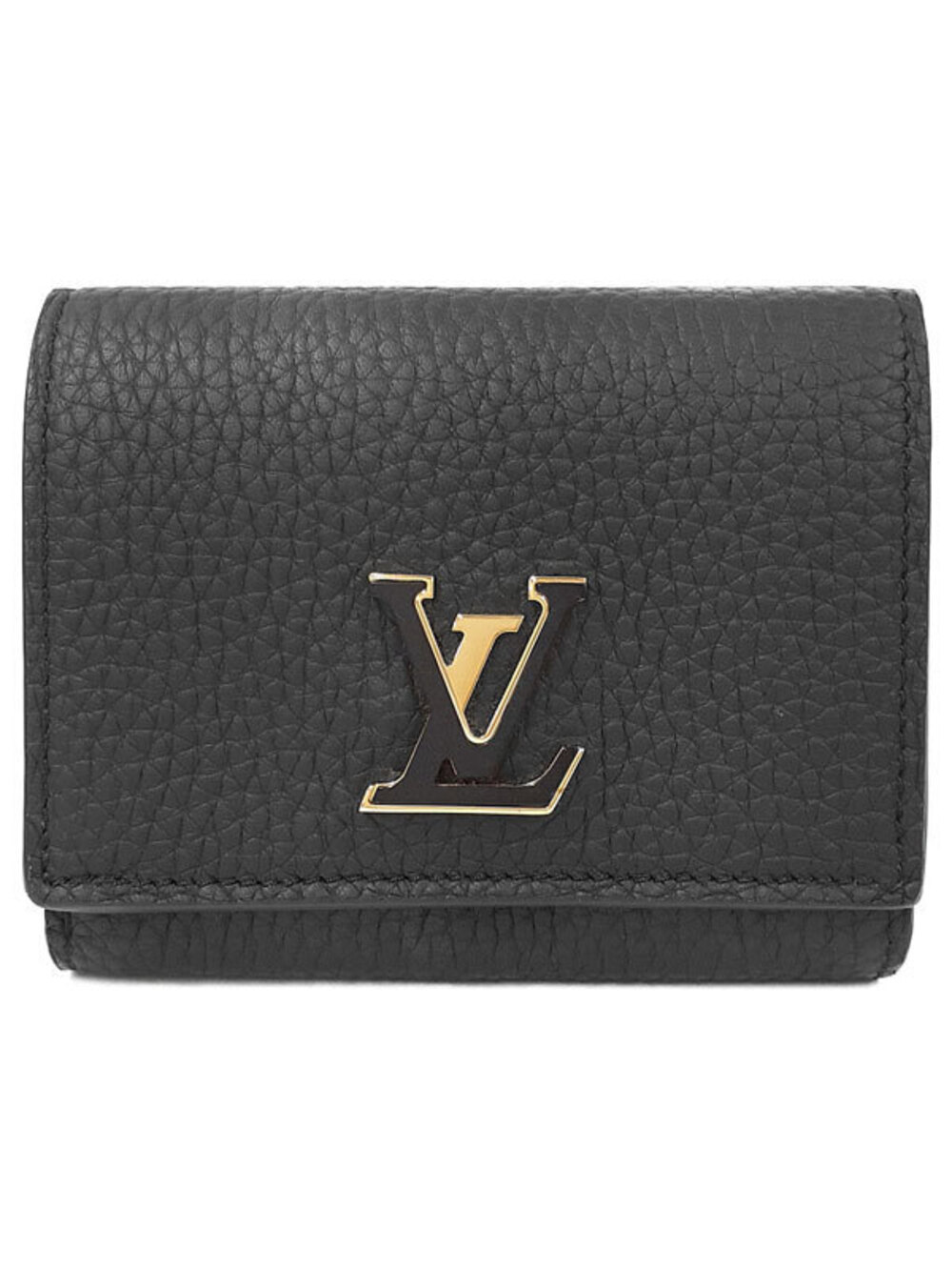 Louis Vuitton Portefeuille Capucines Bi fold Short Wallet